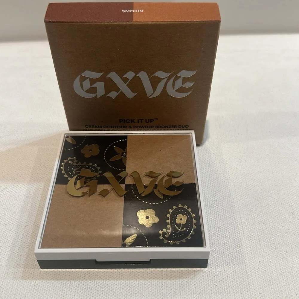 NIB GXVE PICK IT UP SMOKIN’ Cream Contour & Powder Bronzer Duo. - Picture 2 of 4